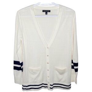 Banana Republic Washable Extra Fine Merino Boyfriend Cardigan Sweater size XS